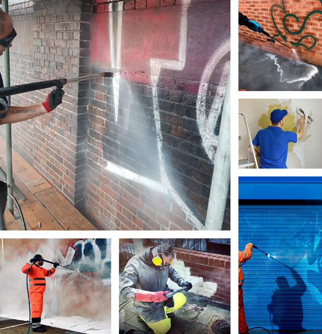 Graffiti and Paint Removal Services